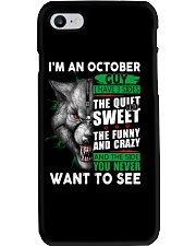 I'm an october guy i have 3 sides Phone Case tile