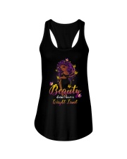 Beauty doesn't have a Ladies Flowy Tank tile
