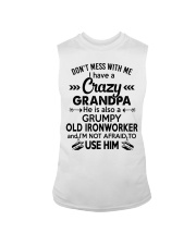Ironworker do not mess with me Sleeveless Tee tile
