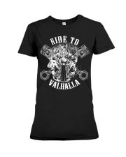 Ride to valhalla Premium Fit Ladies Tee tile