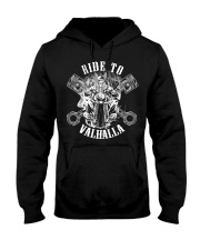 Ride to valhalla Hooded Sweatshirt front