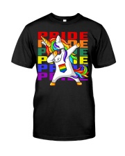 Dabbing lgbt Classic T-Shirt front
