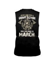 Never mess with a grumpy old man March Sleeveless Tee tile