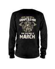 Never mess with a grumpy old man March Long Sleeve Tee tile
