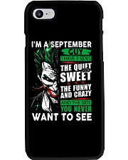 I'm a september guy i have 3 sides Phone Case tile