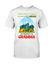 The only thing I love more than camping gramma Premium Fit Mens Tee tile