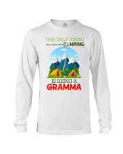 The only thing I love more than camping gramma Long Sleeve Tee tile