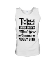 TWINKLE TWINKLE little snitch mind your beardman Unisex Tank tile