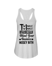 TWINKLE TWINKLE little snitch mind your beardman Ladies Flowy Tank tile