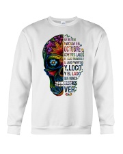 Soy una reina Octubre Crewneck Sweatshirt tile