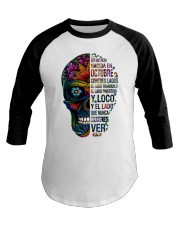 Soy una reina Octubre Baseball Tee tile