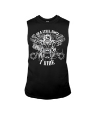 On a stell horse I ride Sleeveless Tee tile
