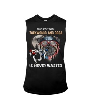 Time spent with Taekwondo and dogs Sleeveless Tee tile