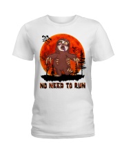No need to run Ladies T-Shirt tile