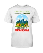 The only thing I love more than camping Premium Fit Mens Tee tile