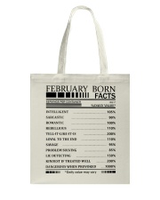 February born fact Tote Bag tile