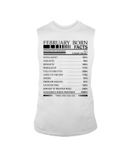 February born fact Sleeveless Tee tile