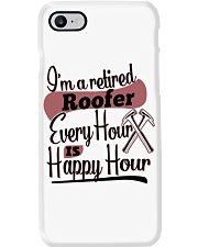 i am a retired roofer every hour Phone Case tile