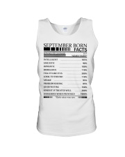 September born fact Unisex Tank tile
