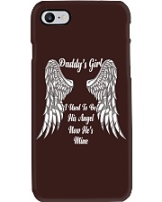 Daddy's girl i used to be his angel now he's mine Phone Case tile