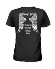 Daddy's girl i used to be his angel now he's mine Ladies T-Shirt tile