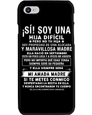 ELLA NACIÓ EN SEPTIEMBRE Phone Case tile