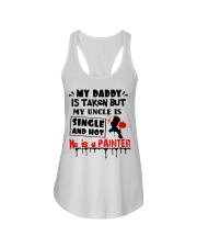 painter my daddy is taken Ladies Flowy Tank tile