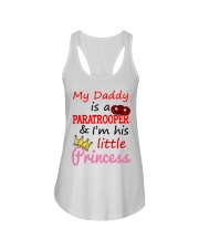 my daddy is a paratrooper Ladies Flowy Tank tile