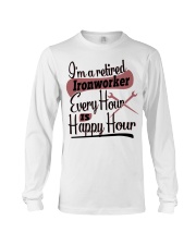i am a retired ironwoker every Long Sleeve Tee tile