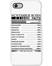 November born fact Phone Case tile