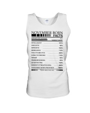 November born fact Unisex Tank tile