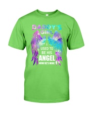 Daddy's girl I used to his angel now he's mine Classic T-Shirt tile