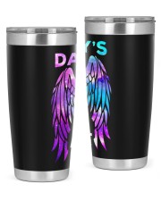 Daddy's girl I used to his angel now he's mine 20oz Tumbler tile