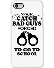 catch bad guys forced to go to school Phone Case tile
