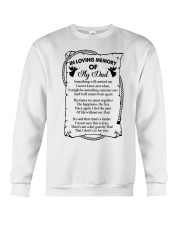in loving memory of dad Crewneck Sweatshirt tile