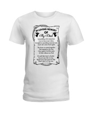 in loving memory of dad Ladies T-Shirt tile