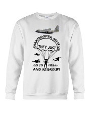 paratrooper never die Crewneck Sweatshirt tile
