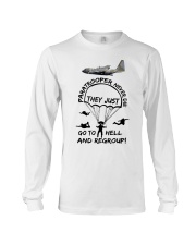 paratrooper never die Long Sleeve Tee tile