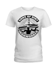 sons of dirt ironworked Ladies T-Shirt tile