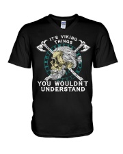 It's viking things you wouldn't understand V-Neck T-Shirt tile