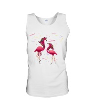 flamingo nurse Unisex Tank tile