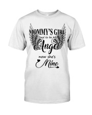 Mommy's girl i used to be his angel now she's mine Premium Fit Mens Tee tile