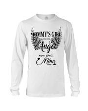 Mommy's girl i used to be his angel now she's mine Long Sleeve Tee tile
