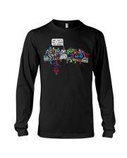 Thats How I Saved The World Jesus Superheros Long Sleeve Tee thumbnail