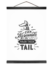 Even Mermaids Wash Their Tail 12x16 Black Hanging Canvas thumbnail
