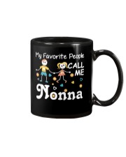MY FAVORITE PEOPLE CALL ME NONNA-mug Mug front