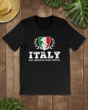 ITALY That's Where My Story Classic T-Shirt lifestyle-mens-crewneck-front-18