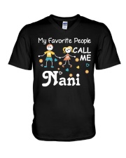 MY FAVORITE PEOPLE CALL ME Nani V-Neck T-Shirt thumbnail