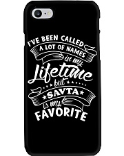 SAVTA is my favorite name Phone Case thumbnail