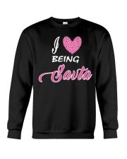 I LOVE BEING SAVTA Crewneck Sweatshirt thumbnail